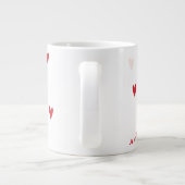 Minimalist “Je t’❤️” Mug ジャンボコーヒーマグカップ (裏面)