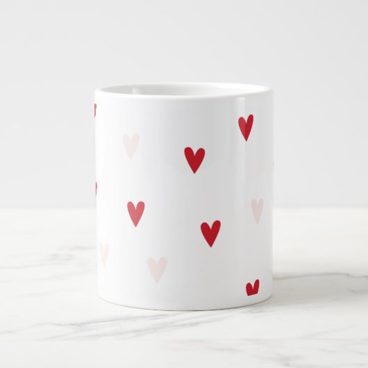 Minimalist “Je t’❤️” Mug ジャンボコーヒーマグカップ (正面)