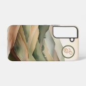 Minimalist Landscape Phone Case  Samsung Galaxyケース (裏面横)