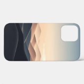 Minimalist Layered Hills Phone Case - Ethereal Des Case-Mate iPhoneケース (裏面 (横))