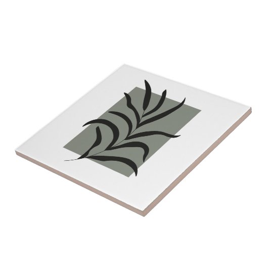 Minimalist Leaves  タイル (側面)
