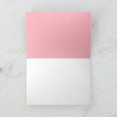 Minimalist Libra Zodiac Horoscope Birthday Gift カード (内部)
