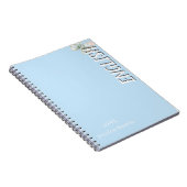 Minimalist Lilac Vertical Text School Subject ノートブック (右側)