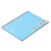 Minimalist Lilac Vertical Text School Subject ノートブック (左側)