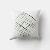 Minimalist Line Art Decorative Pillow – 16x16 Mode クッション (裏面)