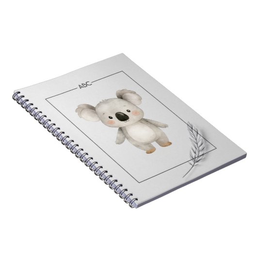 Minimalist Line Art Frame ノートブック (右側)