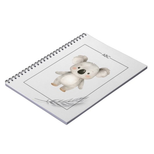 Minimalist Line Art Frame ノートブック (左側)