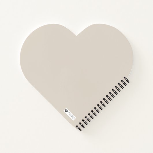 Minimalist Line Art Frame  ノートブック (裏面)