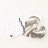 Minimalist Linen Weave | Natural Textured Fabric ノートブック (内部)