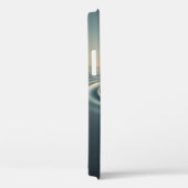 Minimalist Liquid Ripple Phone Case Creamy abstrac Case-Mate iPhoneケース (裏面 / 右)