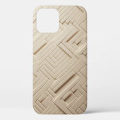 Minimalist Liquid Wave Abstract Phone Case  Case-Mate iPhoneケース (裏面)