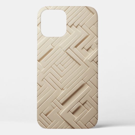 Minimalist Liquid Wave Abstract Phone Case  Case-Mate iPhoneケース (裏面)