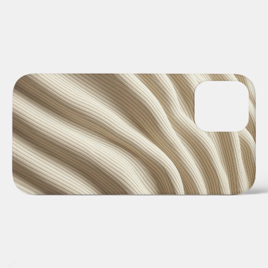 Minimalist Liquid Wave Abstract Phone Case - Ether Case-Mate iPhoneケース (裏面 (横))
