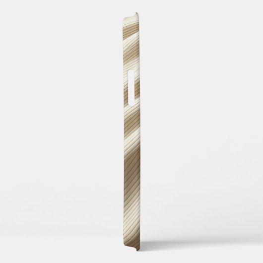 Minimalist Liquid Wave Abstract Phone Case - Ether Case-Mate iPhoneケース (裏面 / 右)