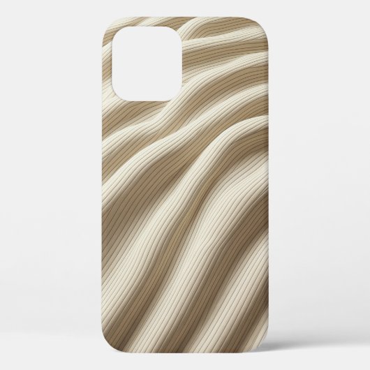 Minimalist Liquid Wave Abstract Phone Case - Ether Case-Mate iPhoneケース (裏面)