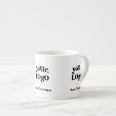 Minimalist Logo and Text Business エスプレッソカップ (正面右)