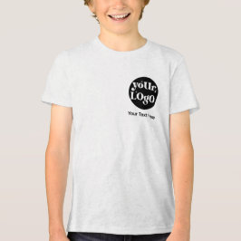 Minimalist Logo and Text Business トライブレンドＴシャツ