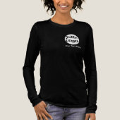 Minimalist Logo and Text Business トライブレンドＴシャツ (正面)