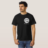 Minimalist Logo and Text Business Tシャツ (正面フル)