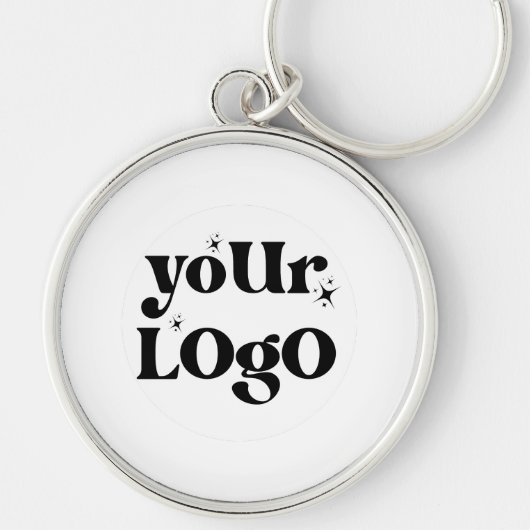 Minimalist Logo Business キーホルダー (正面)