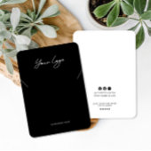 Minimalist Logo Necklace Display Card 名刺
