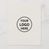Minimalist Logo Photo Business Promotional Flyer チラシ (裏面)