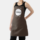 Minimalist Logo With Text Business  エプロン (インサイチュ)