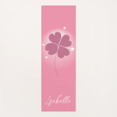 Minimalist Lucky Clover Yoga Mat  ヨガマット (正面)