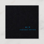 Minimalist Luxury Boutique Ivory スクエア名刺 (正面)