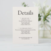 Minimalist Luxury Details Card エンクロージャーカード (スタンド正面)