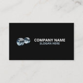 Minimalist Luxury Gym Trainer Coach Weight Fitness 名刺 (正面)