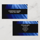 Minimalist Luxury Sleek Modern Business Cards 名刺 (正面/裏面)