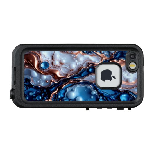 Minimalist Marble iPhone 5/5s Case – Elegant & Dur (裏面横)