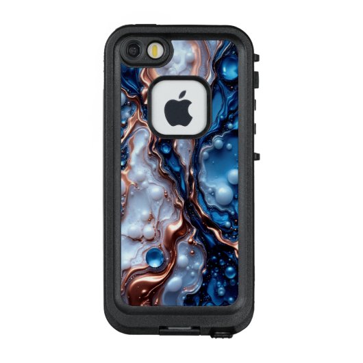 Minimalist Marble iPhone 5/5s Case – Elegant & Dur (裏面)