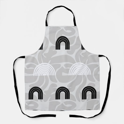 Minimalist Mixed Boho Arches エプロン (正面)