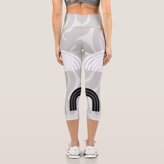 Minimalist Mixed Boho Arches カプリレギンス (裏面)