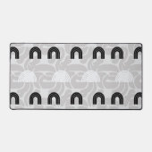 Minimalist Mixed Boho Arches デスクマット (正面)