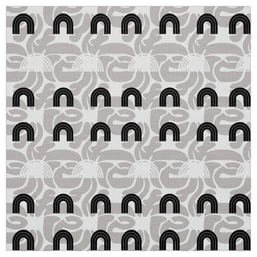 Minimalist Mixed Boho Arches ファブリック (見本)
