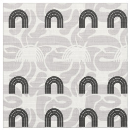 Minimalist Mixed Boho Arches ファブリック