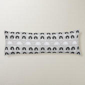 Minimalist Mixed Boho Arches ボディピロー (裏面)