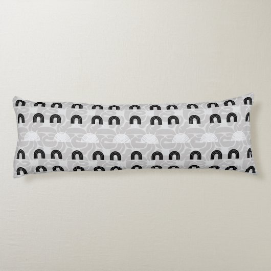 Minimalist Mixed Boho Arches ボディピロー (裏面)