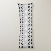 Minimalist Mixed Boho Arches ボディピロー (裏面 (縦))