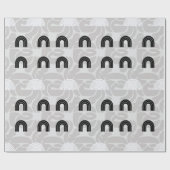Minimalist Mixed Boho Arches ラッピングペーパー (フラット)