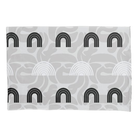Minimalist Mixed Boho Arches 枕カバー (正面)