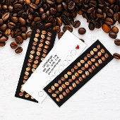 Minimalist Modern Black Coffee Beans ロイヤリティカード