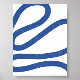 Minimalist Modern Decorative Wall Print ポスター