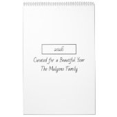 Minimalist Modern Elegant 2026 Calendar カレンダー (カバー)