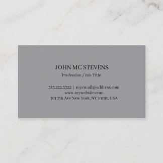 Minimalist Modern Elegant Business Card 名刺