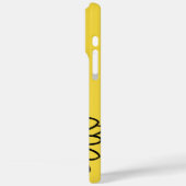 Minimalist Modern Elegant Daisy flower and text Case-Mate iPhoneケース (裏面 / 左)