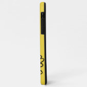 Minimalist Modern Elegant Daisy flower and text Case-Mate iPhoneケース (裏面/左)